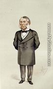 Sir Edward Watkin, Spy cartoon from Vanity Fair, pub. 1875 - Leslie Mathew Ward