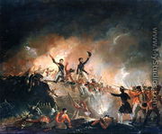 Repulsion of the British at Fort Erie, 15th August 1814, 1840 - E. C. Watmough