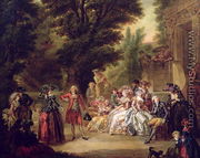 The Minuet under the Oak Tree, 1787 - Francois Louis Joseph Watteau