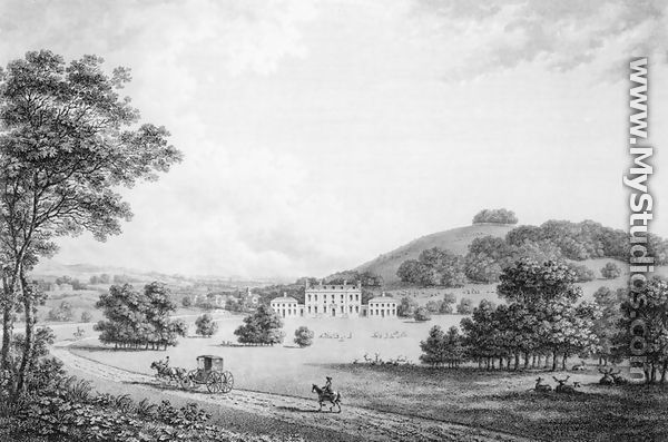 Godmersham Park, Kent, the Seat of Thomas Knight Esq., pub. in 1785 - William Watts
