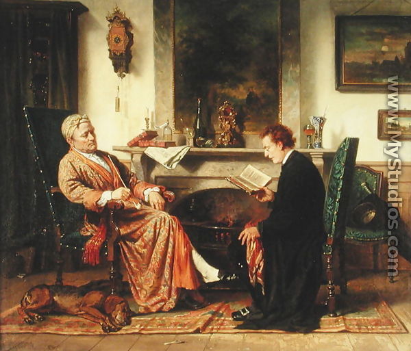 The Reading, 1872 - Charles Meer Webb