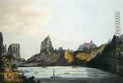View of the Harbour of Taloo in the Island of Eimeo, from Views in the South Seas, pub. 1789 - John Webber