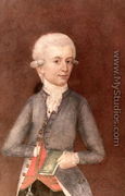 Wolfgang Amadeus Mozart, c.1780 - Johann Nepomuk della Croce