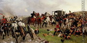 On the Evening of the Battle of Waterloo, 1879 - Ernest Crofts