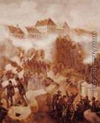 The Recapture of the Buda Fortress by the Hungarian Insurgents on 21st May 1849 - C. Wemik
