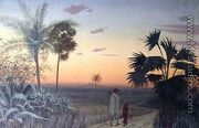 Sunset over Palm Trees, 1897 - Constance Wenlock