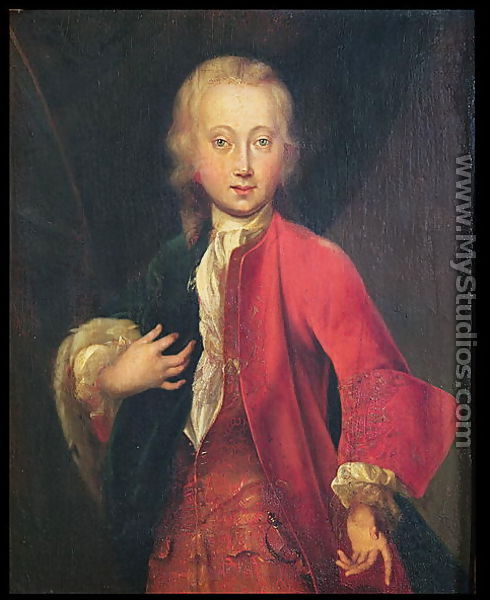 Portrait of Comte Maurice de Saxe (1696-1750) Aged Fifteen, c.1711 - Adriaen Van Der Werff