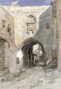 Davids Strasse, Jerusalem, 1862 - Carl Friedrich H. Werner