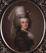Archduchess Marie Antoinette Habsburg-Lothringen (1755-93), fifteenth child of Empress Maria Theresa of Austria (1717-80) and Francis I (1708-65), wife of Louis XVI (1754-93) - Adolph Ulrich Wertmuller