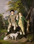 Portrait of a Sportsman with his Son, 1779 - Francis Wheatley