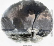 Water Spouts, from Phenomena of Nature, 1849 - Josiah Wood Whymper