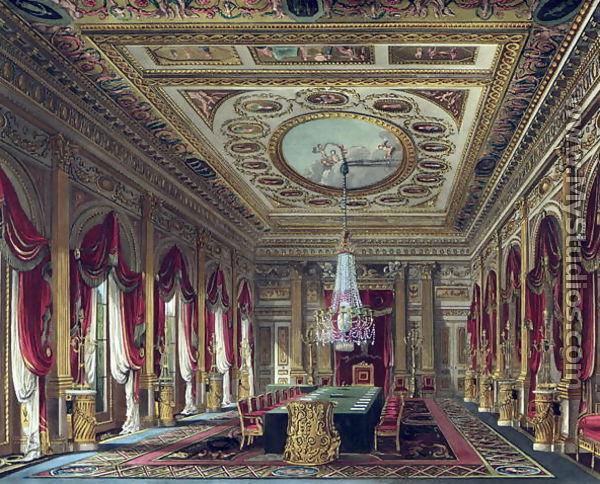 The Throne Room, Carlton House, from 