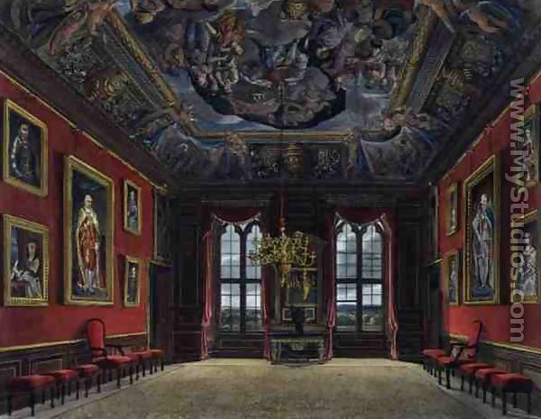 The Kings Old State Bed Chamber, Windsor Castle, from 