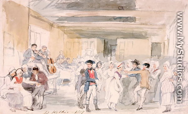 Study for Penny Wedding, 1817 - Sir David Wilkie