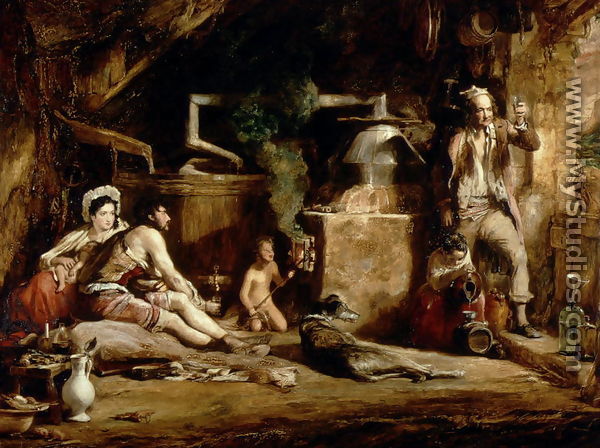 The Irish Whiskey Still, 1840 - Sir David Wilkie