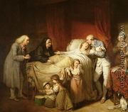 The Last Moments of the Beloved Wife, 1784 - Pierre-Alexandre Wille