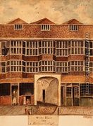 White Hart Inn, Bishopsgate Street, c.1810 - J. Williams