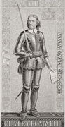 Oliver Cromwell (1599-1658) from Illustrations of English and Scottish History Volume I  - (after) Williams, J.L.