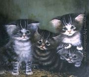 Four Kittens - C. Wilson