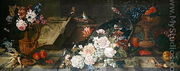 Still Life with Flowers and Fruit, c.1785-87 - Johann Amandus Winck