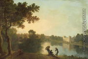 South East view of Wilton from across the river - Richard Wilson