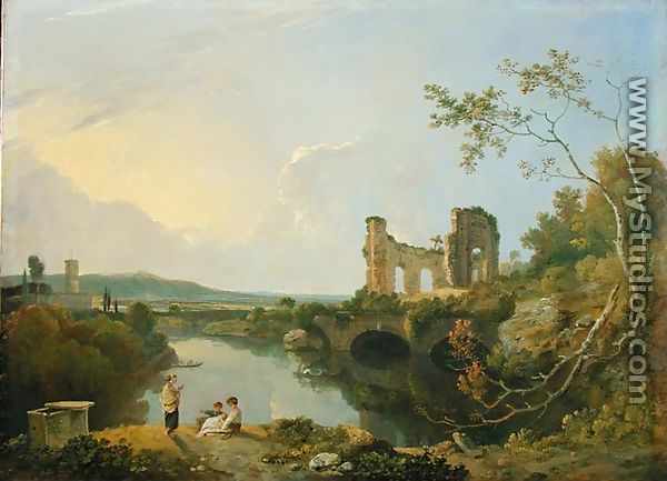 Italian Landscape (Morning), c.1760-65 - Richard Wilson