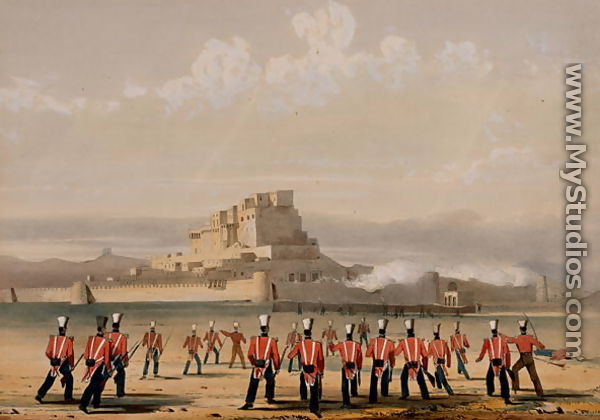 Storming of Khelat, the advance companies, 13th November 1839, from 