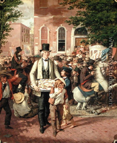 A Civic Procession The Pie Man, 1856 - William E. Winner