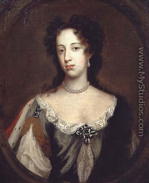 Portrait of Mary of Modena (1658-1718) second wife of James II, c.1685 - William Wissing or Wissmig