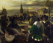 Market in the Hague, c.1660 - Emanuel de Witte