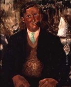Man with a Green Necktie - Christopher Wood