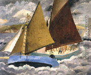 Yacht Race at Portscato, Cornwall, 1928 - Christopher Wood
