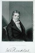 John Randolph (1773-1833) engraved by Thomas B. Welch (1814-74) - (after) Wood, Joseph