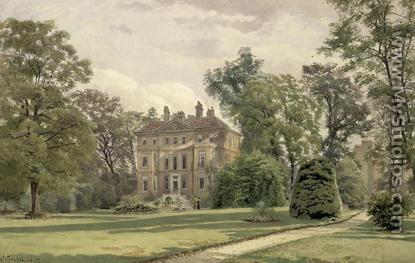 View of the Garden Front at Wandsworth Manor House, St. John