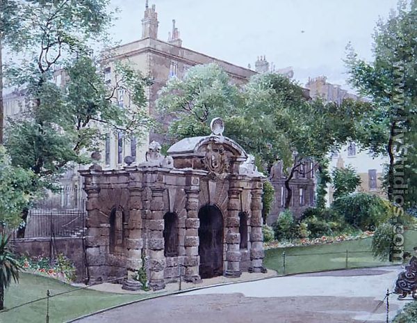 York Water Gate, Embankment Gardens, 1887 - John Crowther