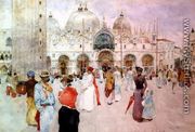 The Piazza di San Marco, Venice - David Woodlock