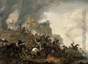 Cavalry Making a Sortie from a Fort on a Hill, 1646 - Philips Wouwerman