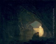 A Grotto With the Figure Of Julia, 1780 - Josepf Wright Of Derby