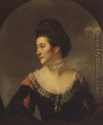 Portrait of Penelope Margaret Stafford - Josepf Wright Of Derby