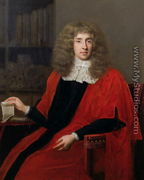 Portrait of Judge Jeffreys, George Jeffreys, 1st Baron (1648-89) - John Michael Wright