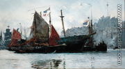 Ramsgate Harbour, 1880 - William Lionel Wyllie