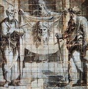 St. Veronica with SS. Peter and Paul - Perino del Vaga (Pietro Bonaccors)