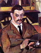 Portrait of Maurice Utrillo (1883-1955) 1921 - Suzanne Valadon