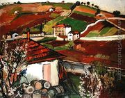 Houses in the Countryside, 1921 - Suzanne Valadon