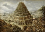 The Building of the Tower of Babel, 1595 - Marten Van Valckenborch I