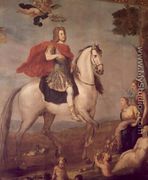 George I on horseback - John Vanderbank