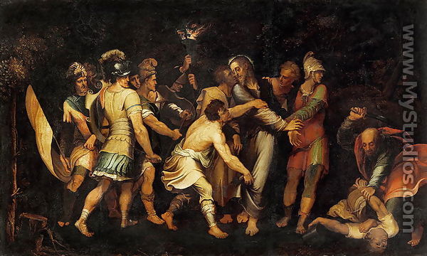The Betrayal of Christ - Luis de Vargas