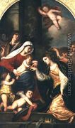 The Mystic Marriage of St. Catherine - (Alessandro) Padovanino (Varotari)