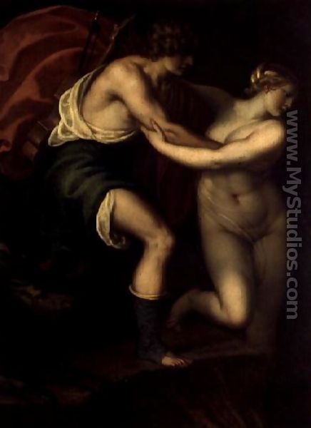 Orpheus and Eurydice - (Alessandro) Padovanino (Varotari)