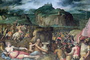 The Siege of San Leo - Giorgio Vasari
